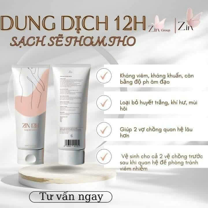 Dung Dịch Vệ Sinh Zin 12h