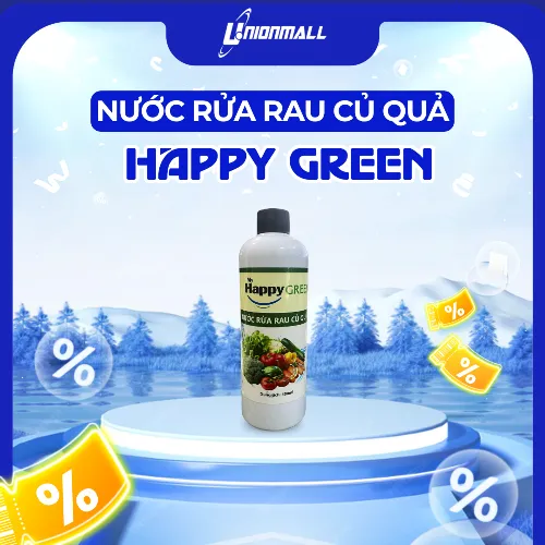 NƯỚC RỬA RAU CỦ QUẢ - HAPPY GREEN