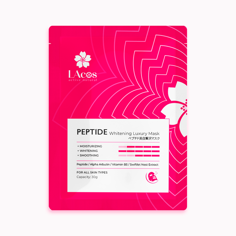 Mặt Nạ Dưỡng Trắng Da Cao Cấp LAcos – Peptide Whitening Luxury Mask