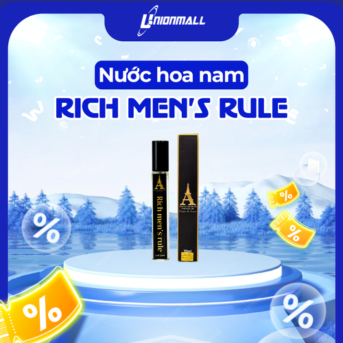 Rich men’s Rule – Nước Hoa Nam Quyền Lực, Lịch Lãm & Cuốn Hút