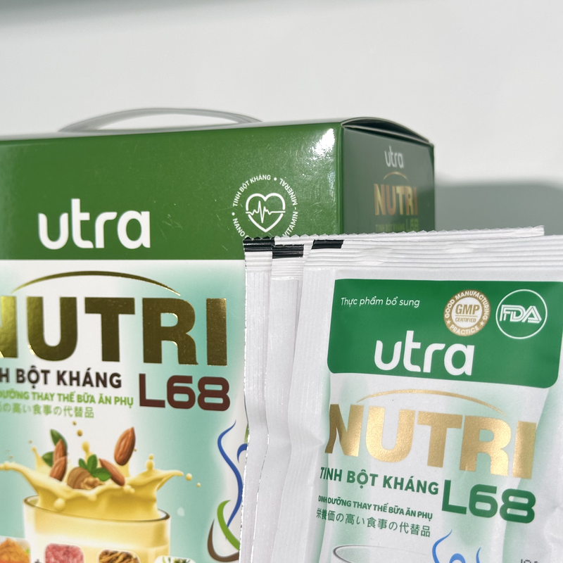 Tinh Bột Kháng Utra Nutri L68 (15 gói x20g)