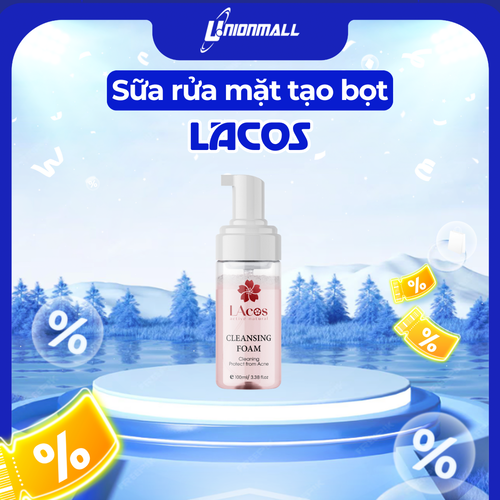 Sữa Rửa Mặt Tạo Bọt Cho Da Dầu Mụn LAcos – Cleansing Foam (100ml)