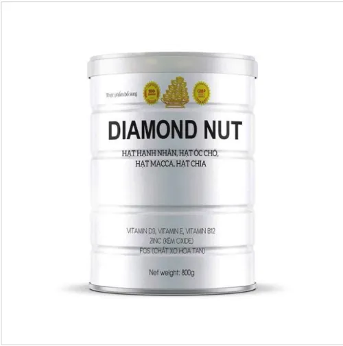 Sữa Diamond Nut Lon 800g - Sữa Hạt Dinh Dưỡng Từ Hạnh Nhân, Óc Chó, Macca, Chia, Tốt Cho Sức Khỏe