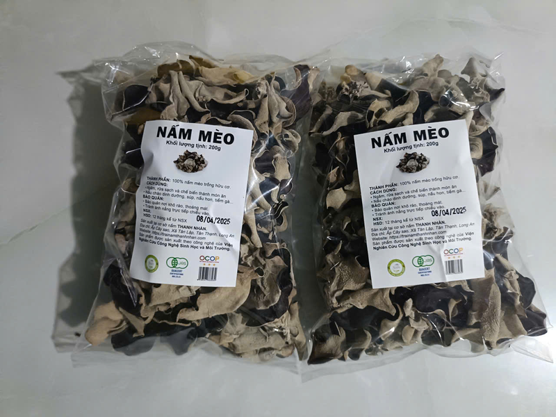 NẤM MỘC NHĨ ( GÓI 200G )
