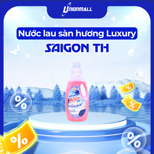 Nước lau sàn Saigon TH 1kg hương hoa Luxury