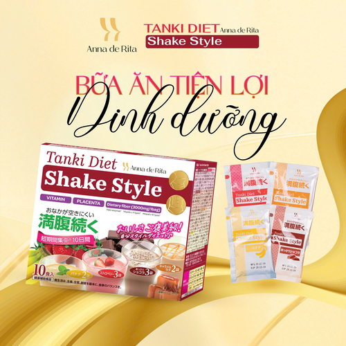 Thực phẩm bảo vệ sức khỏe Anna de Rita Tanki diet Shake Style