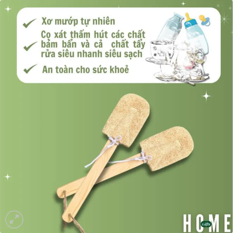 Cây Rửa Ly Xơ Mướp