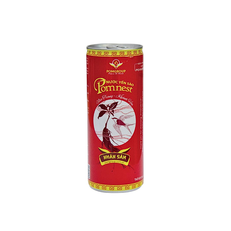 Nước Yến Sào Pomnest đường ăn kiêng - Lốc 6
