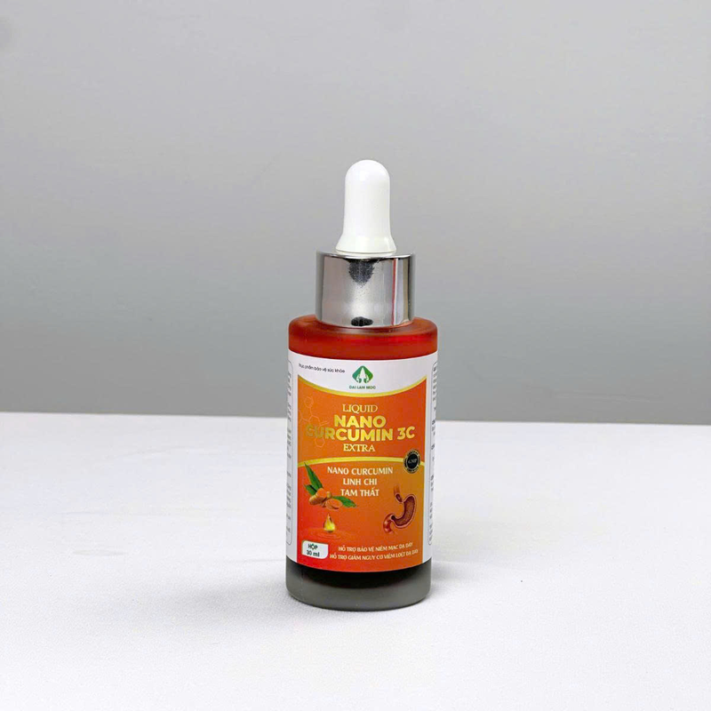 NANO CURCUMIN 3C EXTRA BẢO VỆ DẠ DÀY HỖ TRỢ TIÊU HOÁ
