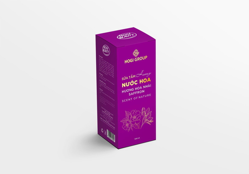 SỮA TẮM HOGI BEAUTY  - HƯƠNG HOA NHÀI & SAFFRON 500ML