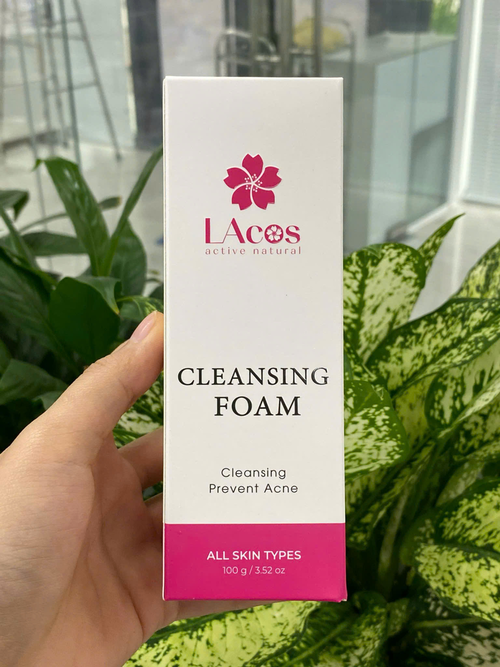 Sữa Rửa Mặt Tạo Bọt Cho Da Dầu Mụn LAcos – Cleansing