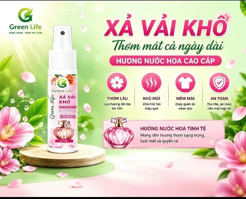 Xả Vải Khô Green Life