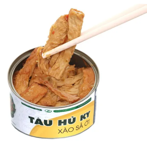 TÀU HỦ KY XÀO SẢ ỚT HỘP 200GR