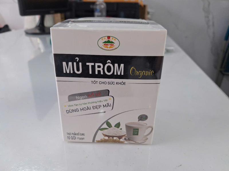 Mủ Trôm Yến Uống Organic