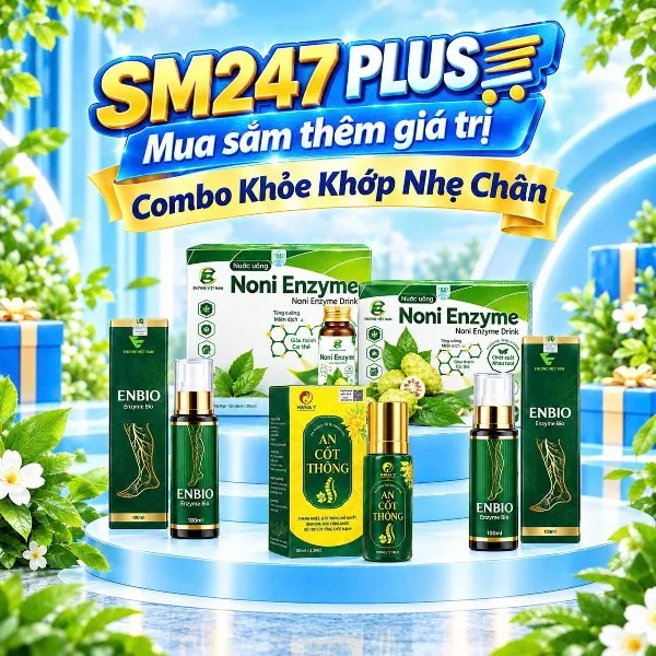 COMBO KHOẺ KHỚP NHẸ CHÂN 