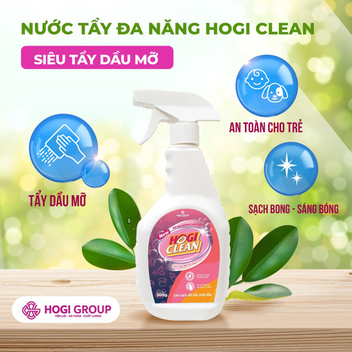 NƯỚC TẨY ĐA NĂNG HOGI CLEAN 500GR - SIÊU TẨY DẦU MỠ