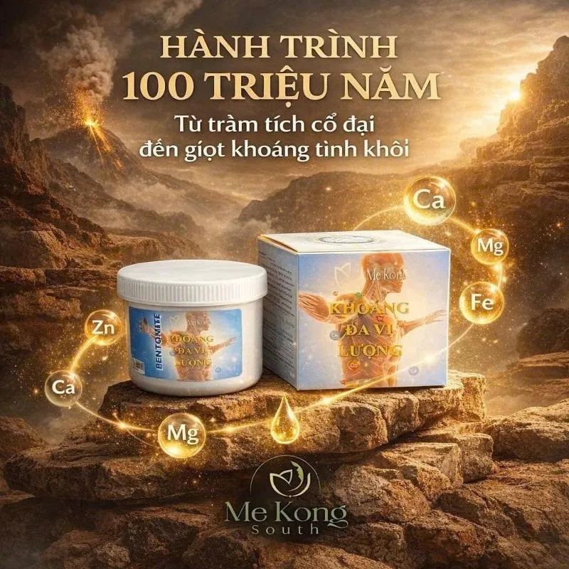 KHOÁNG ĐA VI LƯỢNG - MEKONG SOUTH ( TRÀM TÍCH CỔ ĐẠI)