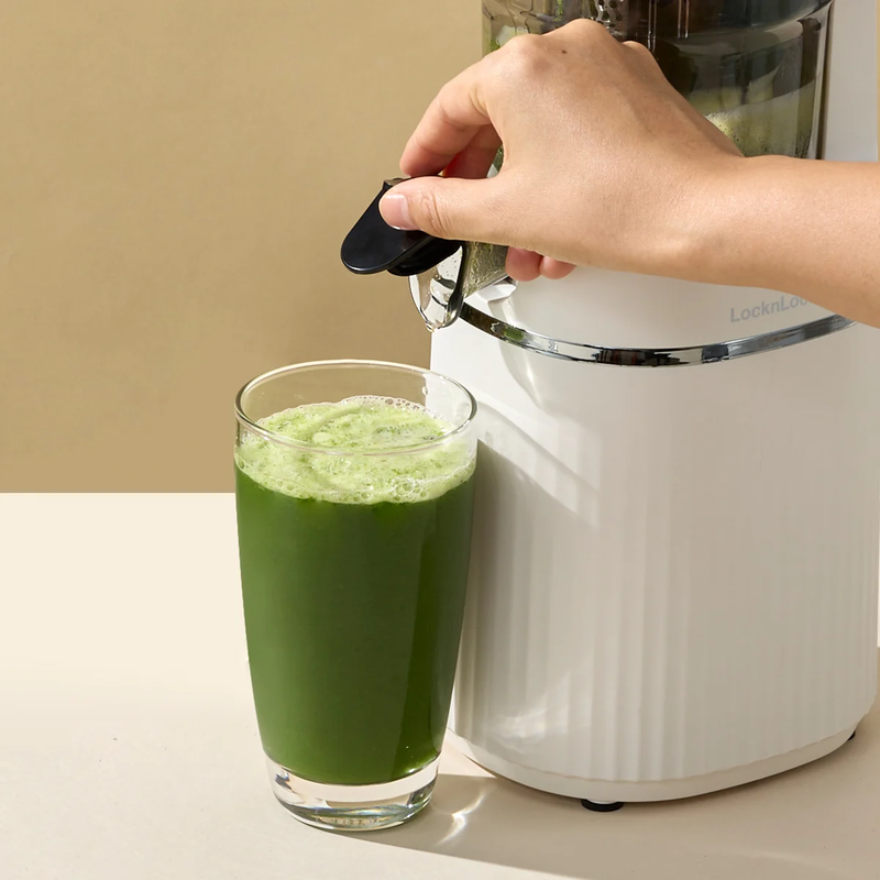 Máy ép chậm Locknlock Bianco Slow juicer 0.8L, 200W, 220-240V, 50Hz - Màu trắng ngà - EJJ421IVY