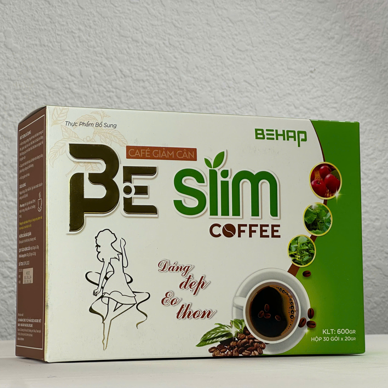 Cà Phê Giảm Cân BE Slim Coffee Hộp 30 Gói 20Gr