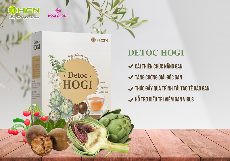 DETOC HOGI - ACTISO - CÀ GAI LEO - LA HÁN QUẢ