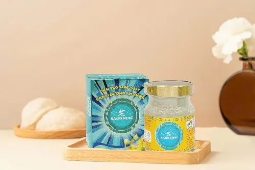 Yến sào SagoNest Canxi Đường  Ăn Kiêng- Hộp 1 Lọ