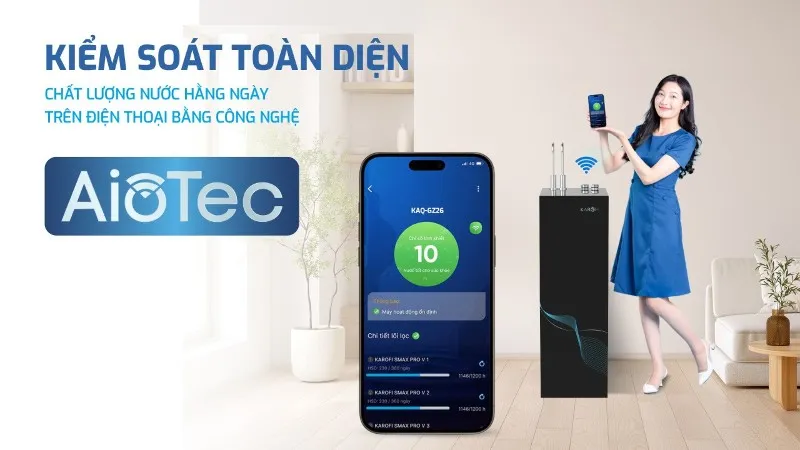 Máy lọc nước RO Karofi KAQ-GZ26