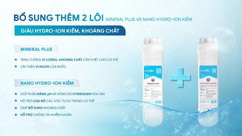 Máy lọc nước nóng lạnh Karofi KAD-GZ68