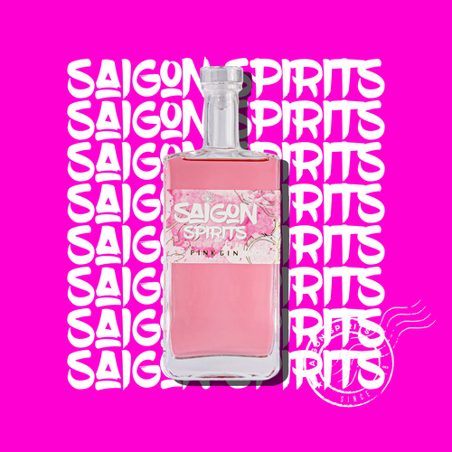 Saigon Spirits Dragonfruit Pink Gin