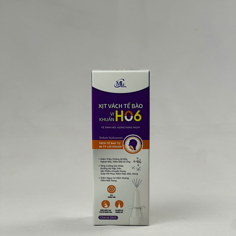 Xịt vách tế bào vi khuẩn H06