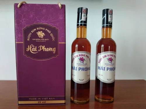 RƯỢU SIM RỪNG PHÚ QUỐC HẢI PHONG ( 500ML ) / 2 chai