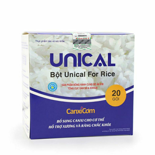 Canxi cơm Unical for Rice Nhật Bản – Đề án 818 Bộ Y Tế
