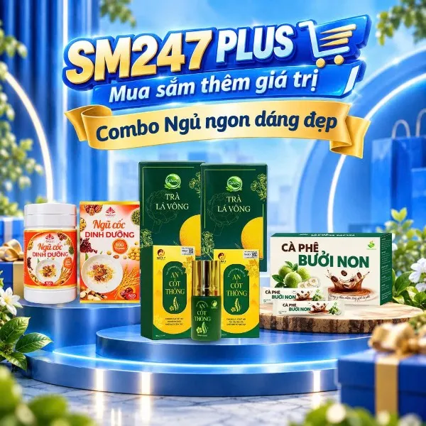 COMBO  NGỦ NGON DÁNG ĐẸP 