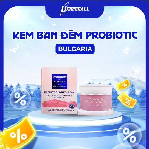 KEM BAN ĐÊM PROBIOTIC 50ML - GIÚP DA NGHỈ NGỚI VÀ TÁI SINH TRONG GIẤC NGỦ