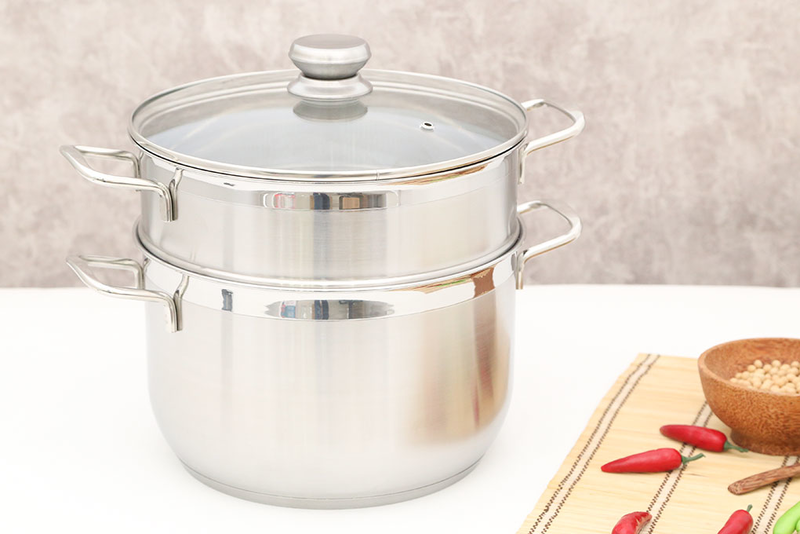 Nồi Hấp Xửng 2 Tầng Nanocook 24cm